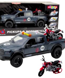 Pikapas su motociklu