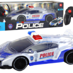 Policinis sportinis RC automobilis 1:16 su šviesomis