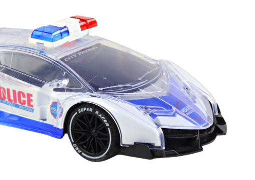 Policinis sportinis RC automobilis 1:16 su šviesomis