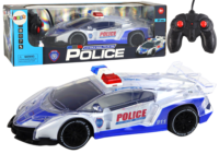 Policinis sportinis RC automobilis 1:16 su šviesomis