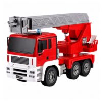 RC gaisrinės automobilis su ištraukiama kopėčių sistema 1:20