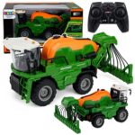 RC kombainas su purkštuvu 1:24