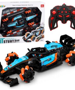 RC lenktyninis automobilis su dūmų efektu