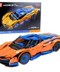 RC sportinis automobilis iš 1883 detalių