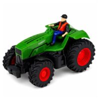 RC traktorius su grėbliu ir ūkininku 1:24