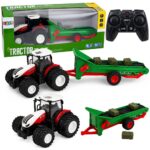 RC traktorius su konvejerio priekaba 1:24