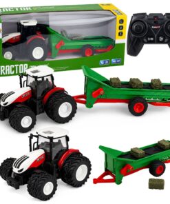 RC traktorius su konvejerio priekaba 1:24