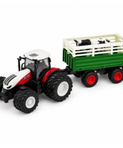 RC traktorius su priekaba ir karve 1:24
