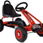 Raudonas Gokartas G201 – pedalinis