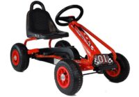 Raudonas Gokartas G201 – pedalinis