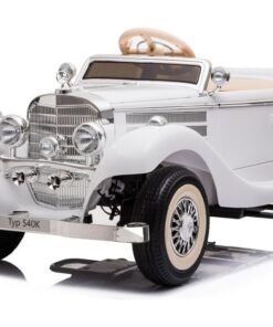 Retro Mercedes‑Benz 540K – licencijuotas elektromobilis vaikams