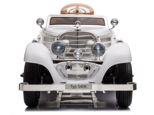 Retro Mercedes‑Benz 540K – licencijuotas elektromobilis vaikams