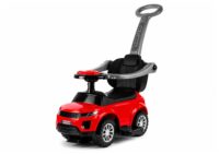 SPORT CAR raudonas paspirtukas–mašinėlė vaikams