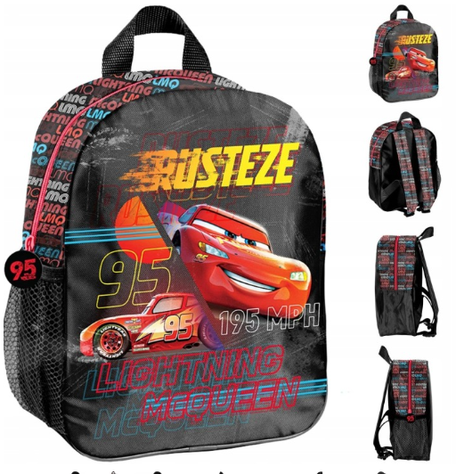 CARS Zygzak McQueen 3D kuprinė darželinukui