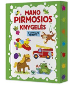 Mano pirmosios knygelės. 6 knygelių RINKINYS