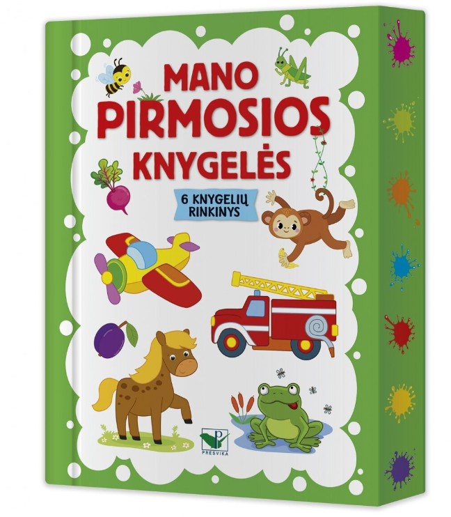 Mano pirmosios knygelės. 6 knygelių RINKINYS