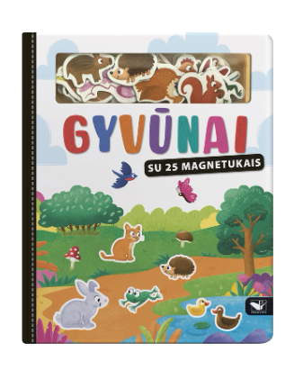 Gyvūnai. Su 25 magnetukais