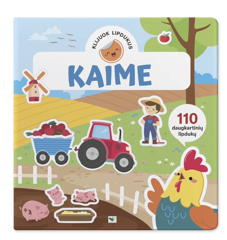 Kaime. 110 daugkartinių lipdukų