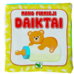 Medžiaginė knygelė. Mano pirmieji daiktai