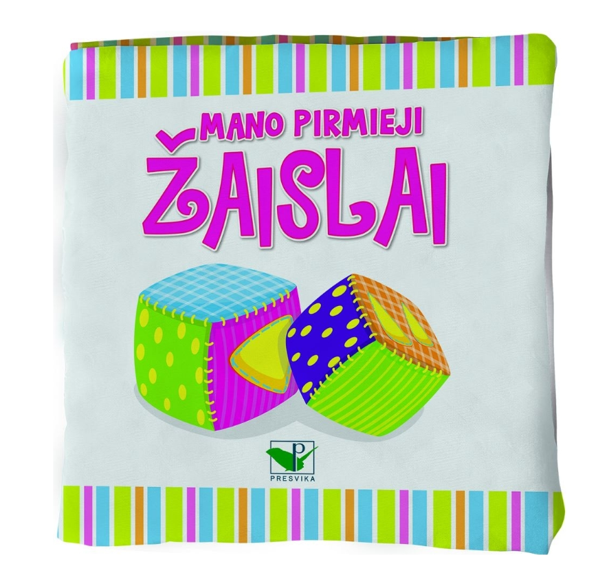 Medžiaginė knygelė. Mano pirmiej žaislai Medžiaginė knygelė. Mano pirmiej žaislai