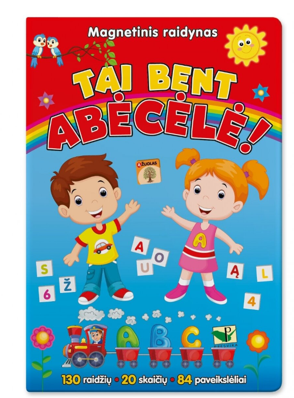 Magnetinis raidynas. Tai bent abėcėlė!