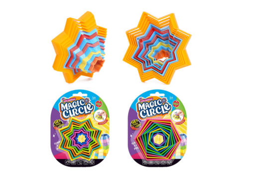 Sensorinis anti-stresinis žaislas „Magic Shapes“