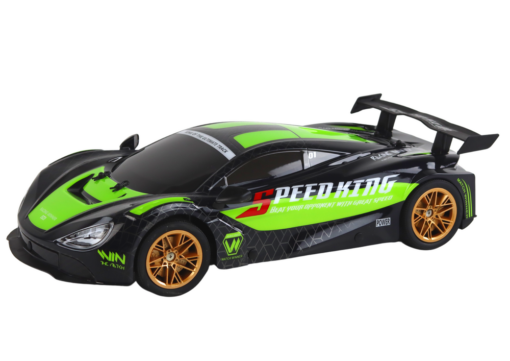 Sportinis RC automobilis 1:10 – žalia/juoda