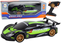 Sportinis RC automobilis 1:10 – žalia/juoda