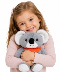 Svorinė koala 1.3 kg – terapinis pliušinis žaislas sensorinei ramybei