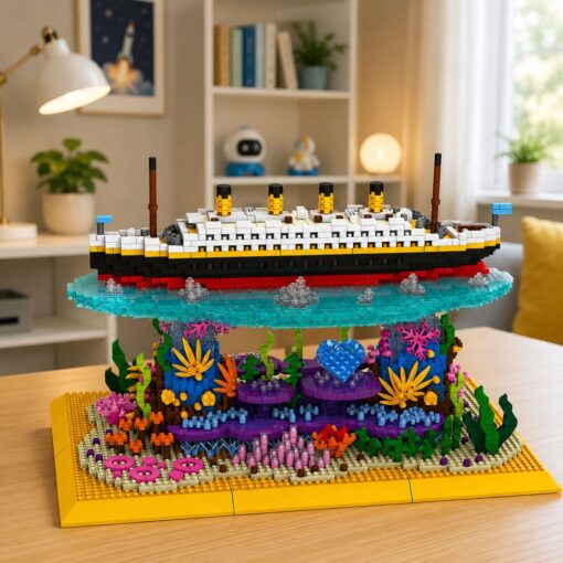 Titanicu ehituskomplekt &ndash; 3892-osaline mudel