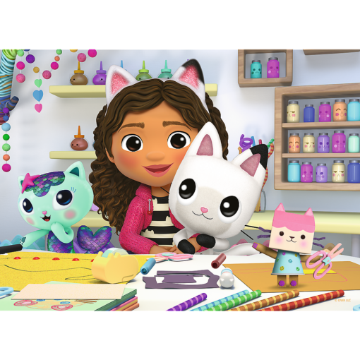 Trefl miniMaxi dėlionė „Colorful Day with Gabby“ – 20 detalių