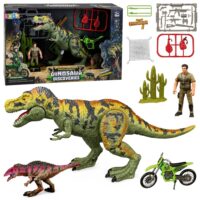 T‑Rex dinozaurų rinkinys: medžiotojas