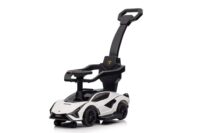 Vaikiška stumiama mašinėlė Lamborghini QLS‑996T – balta