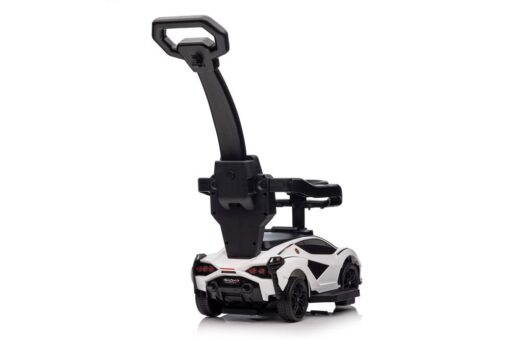 Vaikiška stumiama mašinėlė Lamborghini QLS‑996T – balta