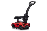 Vaikiška stumiama mašinėlė Lamborghini QLS‑996T – raudona