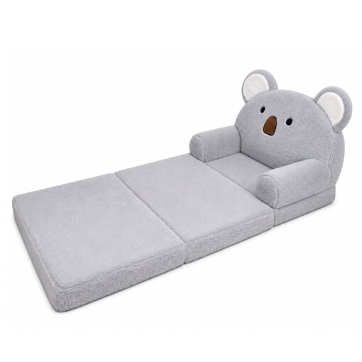 Vaikiškas 2‑in‑1 atsilenkiantis krėslas–gultas „Koala“