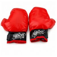Vaikiškas bokso maišas su Muay Thai pirštinėmis – dydis L