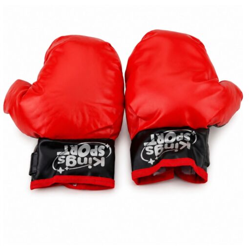 Vaikiškas bokso maišas su Muay Thai pirštinėmis – dydis S