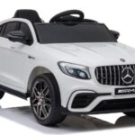 Vaikiškas elektrinis automobilis Mercedes QLS‑5688 4×4 – baltas