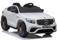 Vaikiškas elektrinis automobilis Mercedes QLS‑5688 4×4 – baltas