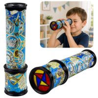 Vaikiškas kaleidoskopas – spalvingas edukacinis žaislas