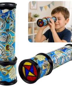 Vaikiškas kaleidoskopas – spalvingas edukacinis žaislas