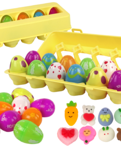 Velykiniai squishy kiaušiniai – 12 vnt. rinkiny