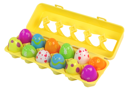 Velykiniai squishy kiaušiniai – 12 vnt. rinkiny