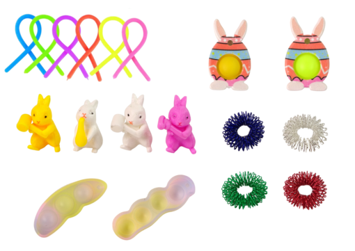 Velykinis Fidget Toys Pop It rinkinys – 25 elementai