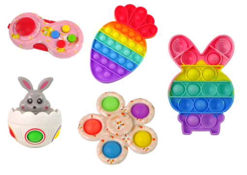Velykinis Fidget Toys Pop It rinkinys – 25 elementai