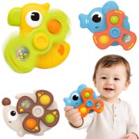 WOOPIE BABY trijų sensorinių suktukų rinkinys