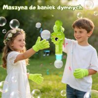 WOOPIE „Dinozauras“ – magiška dūminių muilo burbulų mašinėlė mažiesiems tyrinėtojams