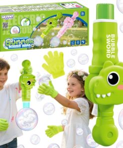 WOOPIE „Dinozauras“ – magiška dūminių muilo burbulų mašinėlė mažiesiems tyrinėtojams