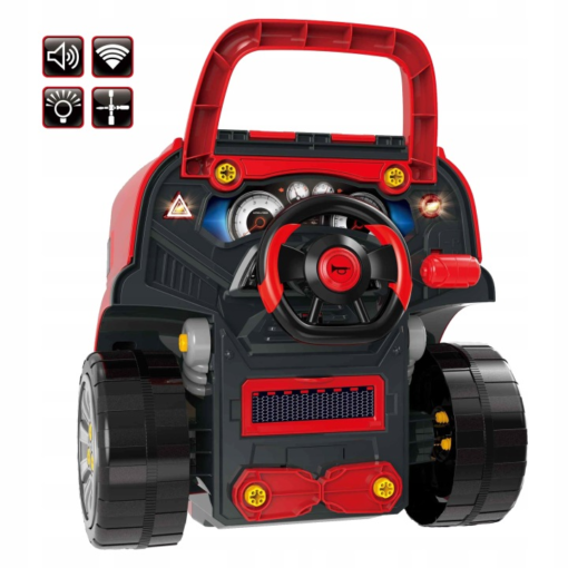 Didelis sunkvežimio konstruktorius – mechaniko rinkinys surinkimui, prisukimui, montavimui, 61 detalė, XXL - Image 4
